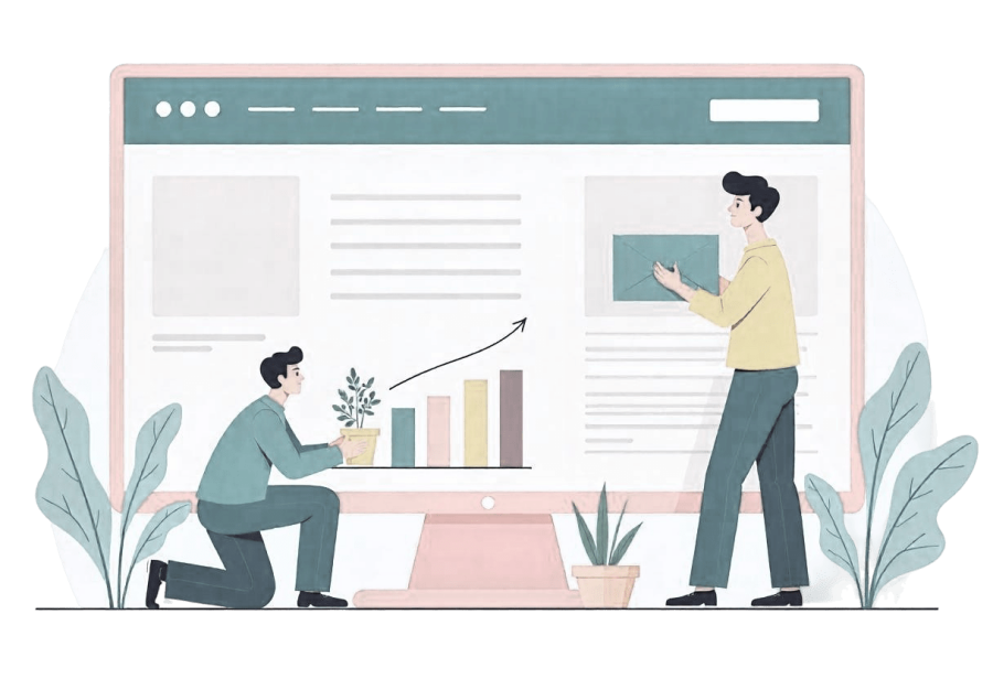 Imagem design personalizado - Eco Webdesign imagem ilustrativa